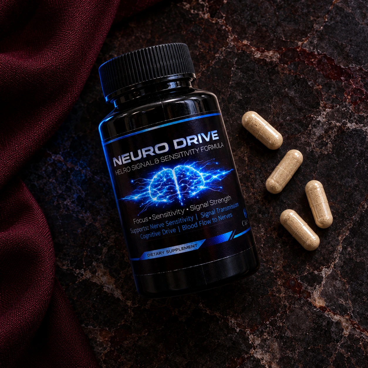 Neuro Drive: overhead product view